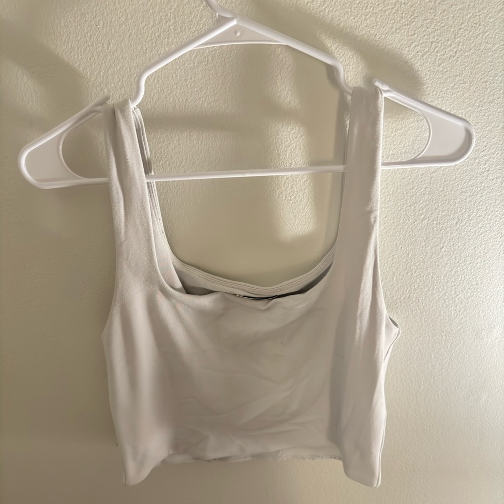 White Aritzia Tank